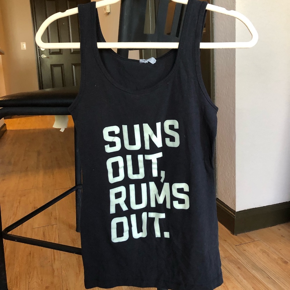 Punny tank top